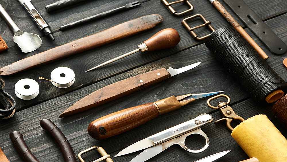 معرفی ابزارهای چرم دوزی