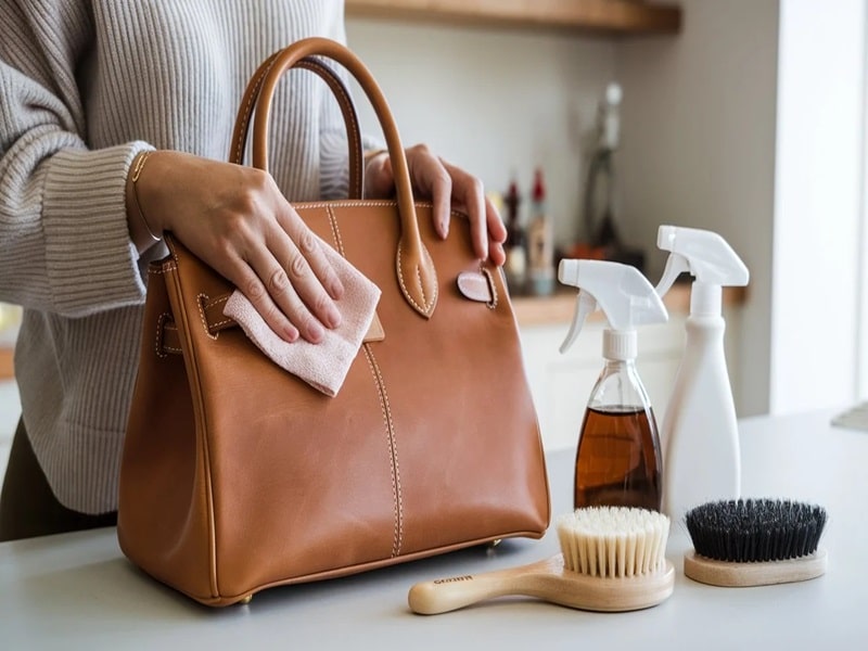 چگونه از کیف چرم طبیعی مراقبت کنیم؟